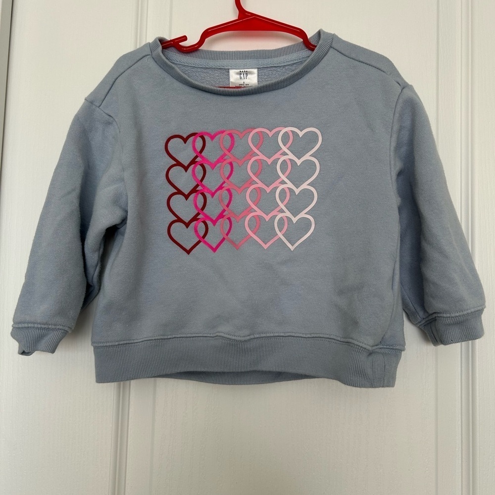 Gap Heart Graphic Sweatshirt